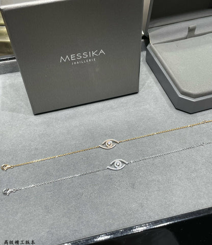 [Auream]Demo Eye Pave-Set Diamond Bracelet