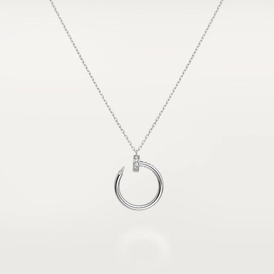 [Auream]JUSTE NECKLACE SILVER