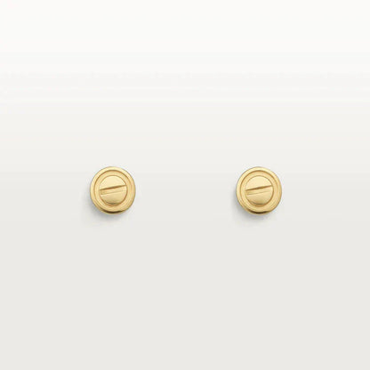 [Auream]LOVE EARRINGS GOLD 10MM
