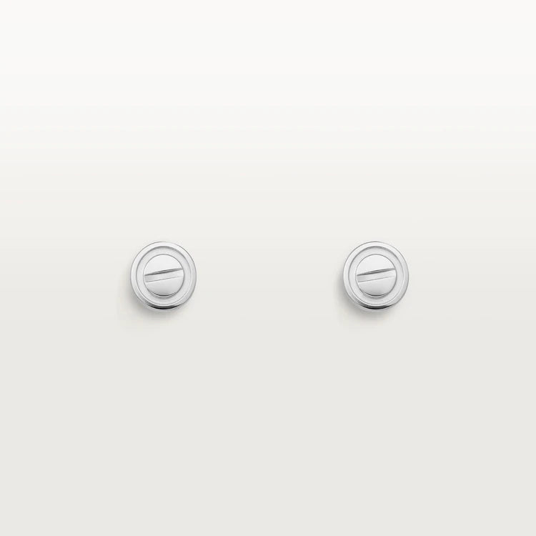 [Auream]LOVE EARRINGS SILVER 10MM