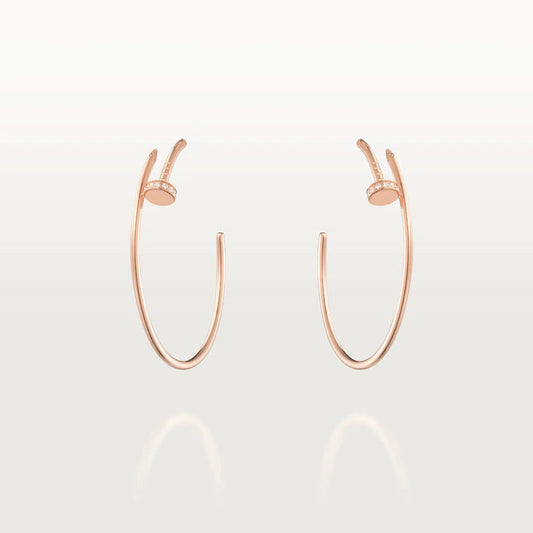 [Auream]JUSTE EARRINGS DIAMONDS 1.8MM
