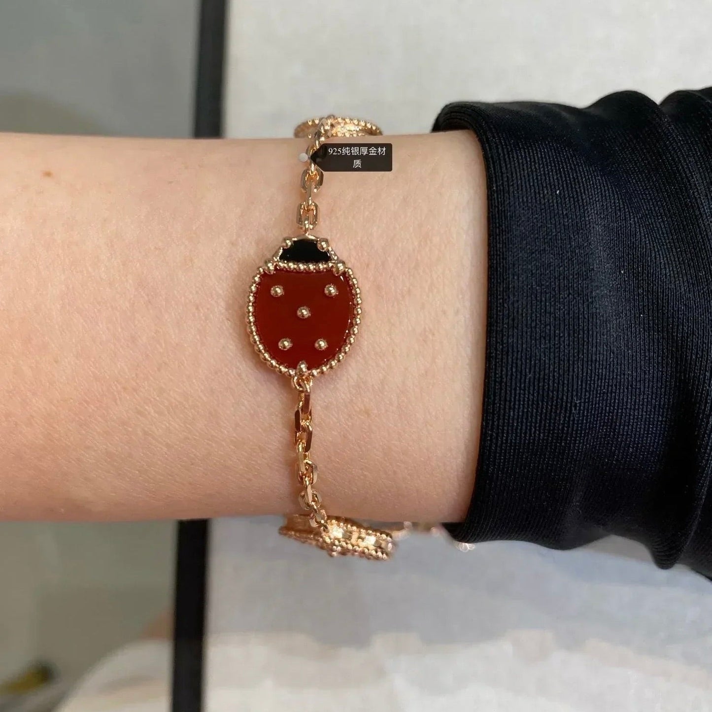 [Auream]LUCKY SPRING 5 MOTIF BRACELET