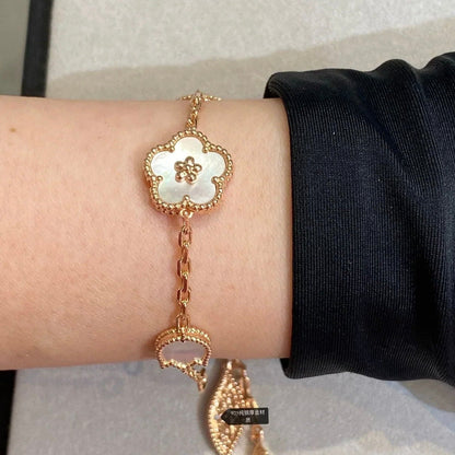 [Auream]LUCKY SPRING 5 MOTIF BRACELET