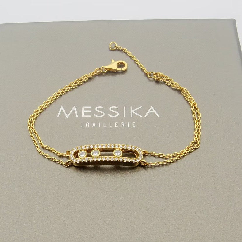 [Auream] Move Classique pavé bracelet