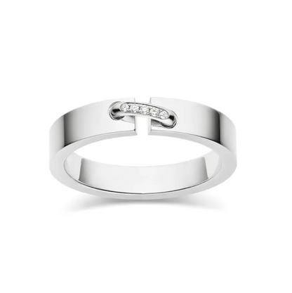 [Auream]ALLIANCE LIENS VIDENCE DIAMOND 4MM RING