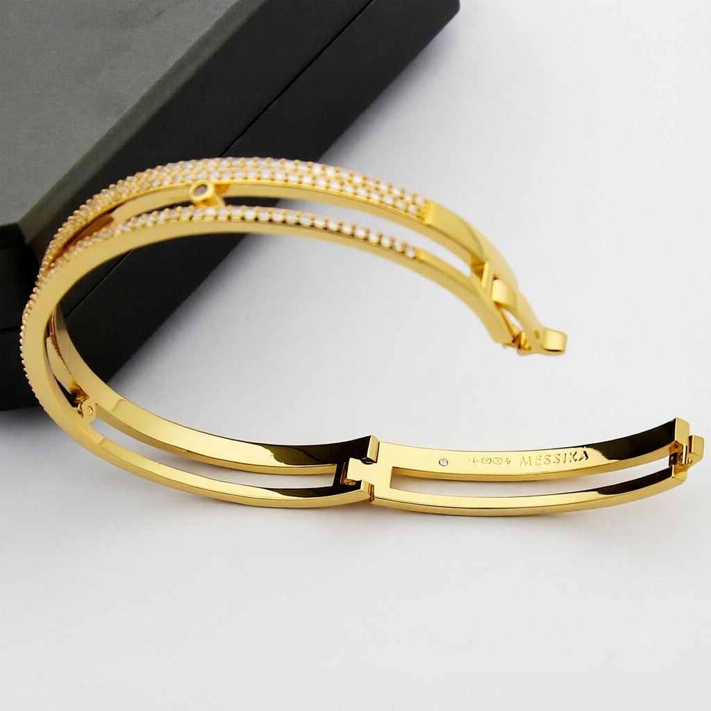 [Auream]Move Romane pavé bangle