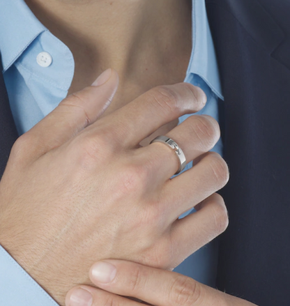 [Auream]ALLIANCE LIENS VIDENCE 4MM RING