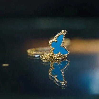 [Auream]BUTTERFLY TURQUOISE BUTTERFLY BRACELET