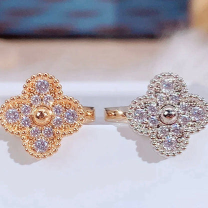 [Auream]CLOVER DIAMOND RING
