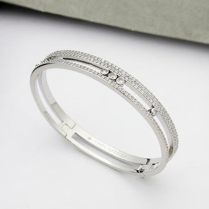 [Auream]Move Romane pavé bangle