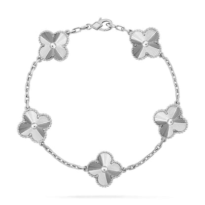 [Auream] CLOVER 5 MOTIF LASER BRACELET COLLECTION