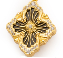 [Auream] B.C.L BIG SIZE  ENAMEL NECKLACE（Various colors）