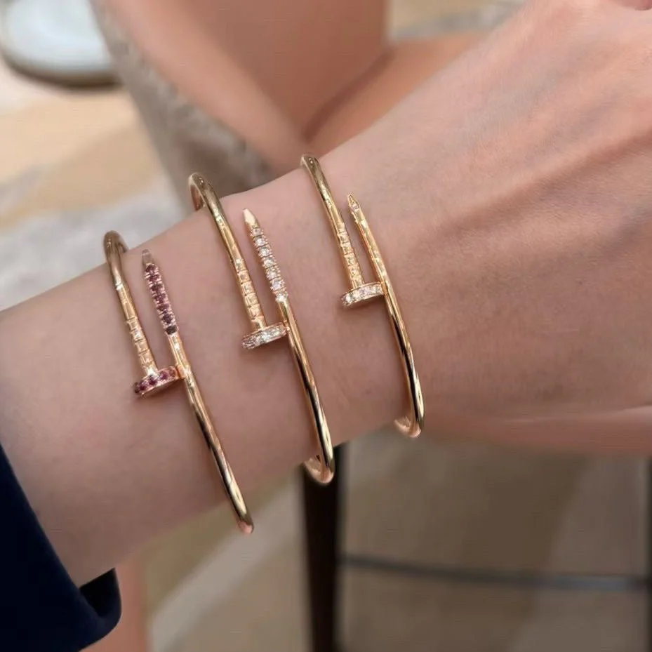 [Auream]JUSTE BRACELET 2.5MM DIAMONDS NEW