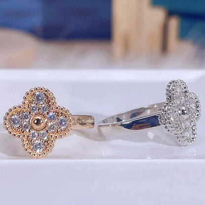 [Auream]CLOVER DIAMOND RING