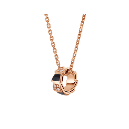 [Auream]SERPENTI PEDANT DIAMOND NECKLACE