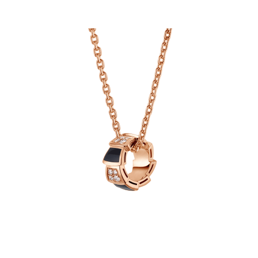 [Auream]SERPENTI PEDANT DIAMOND NECKLACE