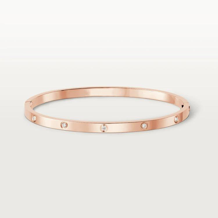 [Auream]LOVE BRACELET 3.65MM 10 DIAMONDS