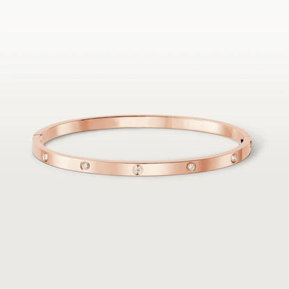 [Auream]LOVE BRACELET 3.65MM 10 DIAMONDS