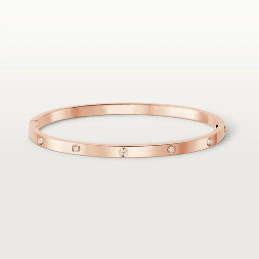 [Auream]LOVE BRACELET 3.65MM 10 DIAMONDS
