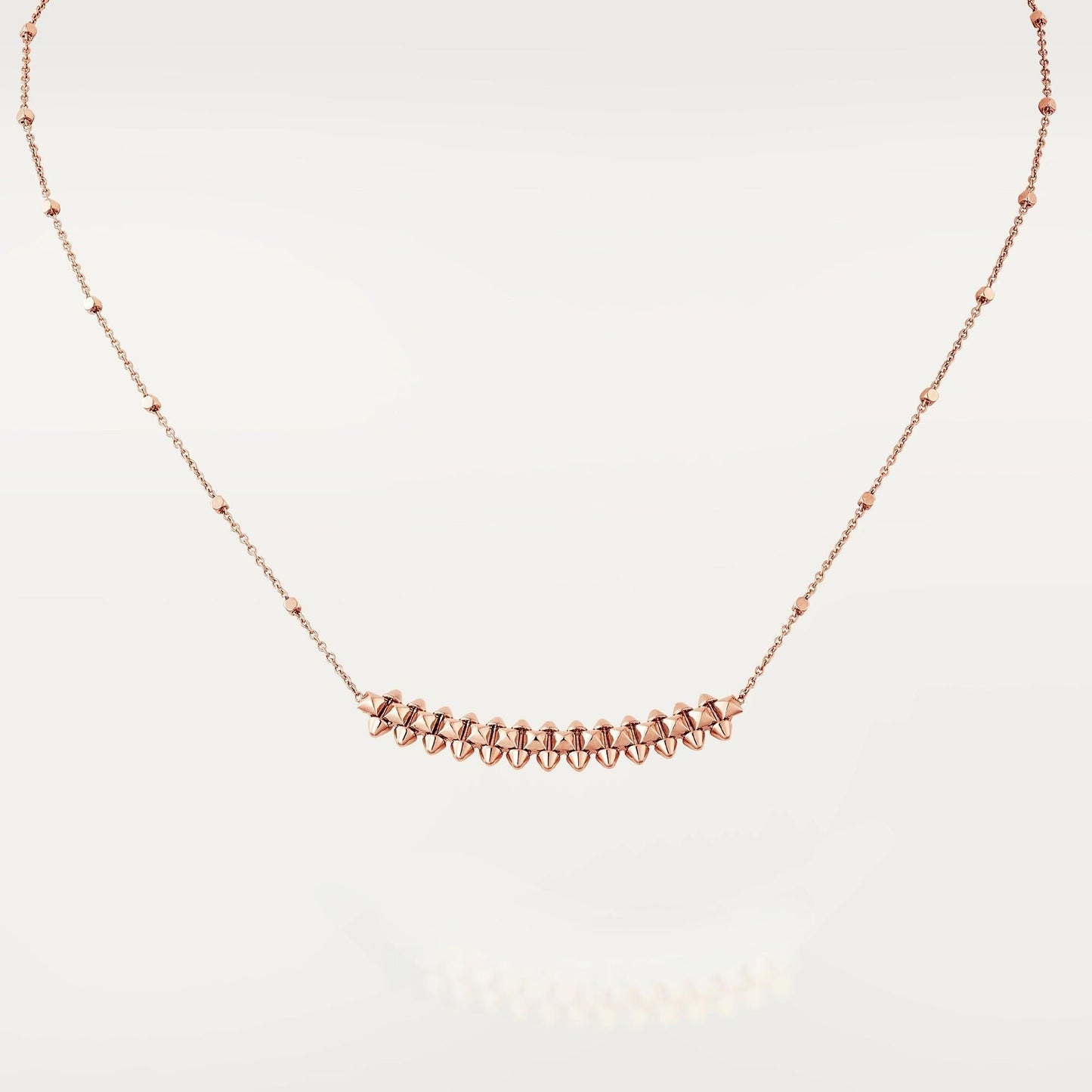 [Auream]CLASH PINK GOLD NECKLACE