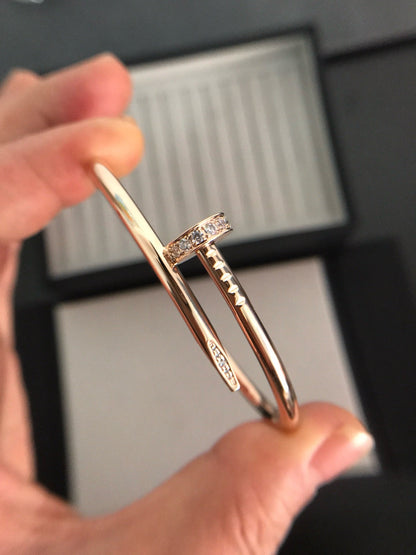 [Auream]JUSTE BRACELET 3.5MM DIAMONDS