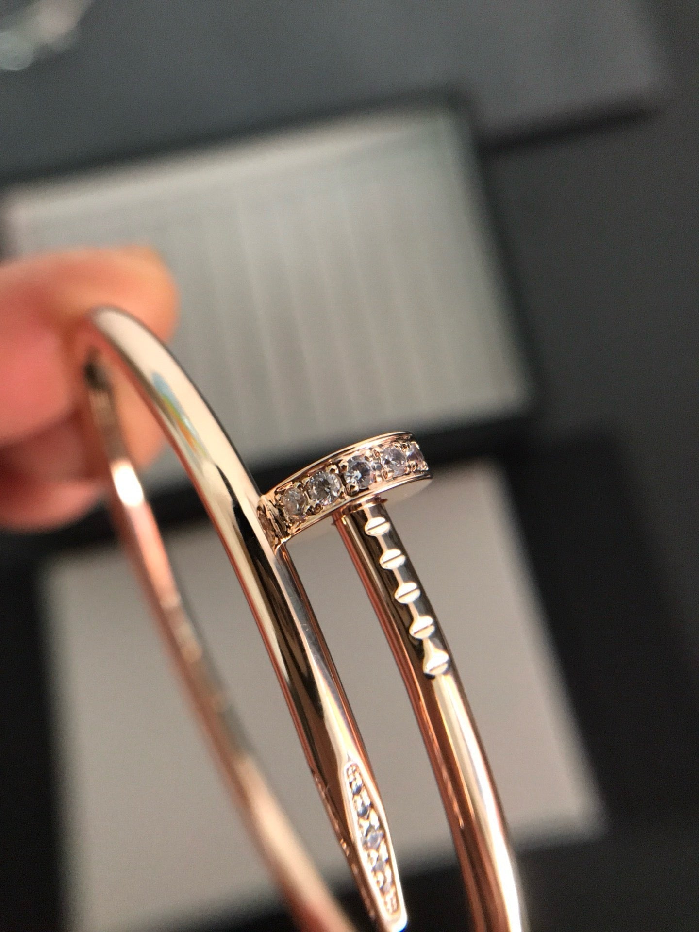 [Auream]JUSTE BRACELET 3.5MM DIAMONDS