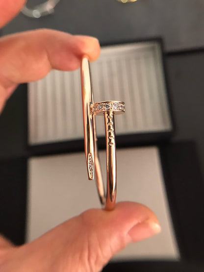 [Auream]JUSTE BRACELET 3.5MM DIAMONDS