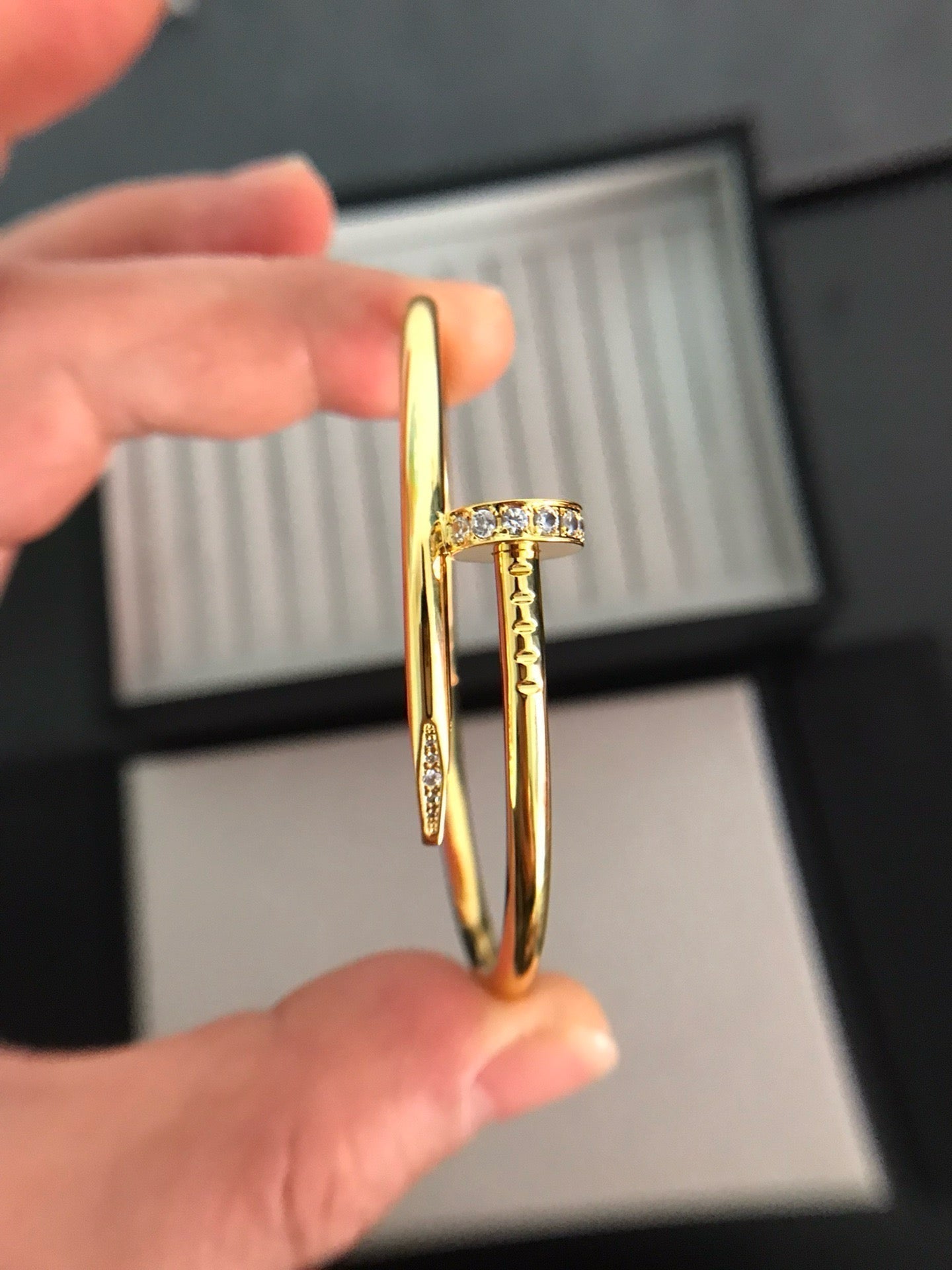 [Auream]JUSTE BRACELET 3.5MM DIAMONDS