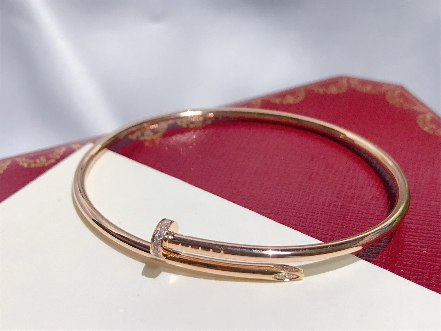 [Auream]JUSTE BRACELET 2.5MM DIAMONDS