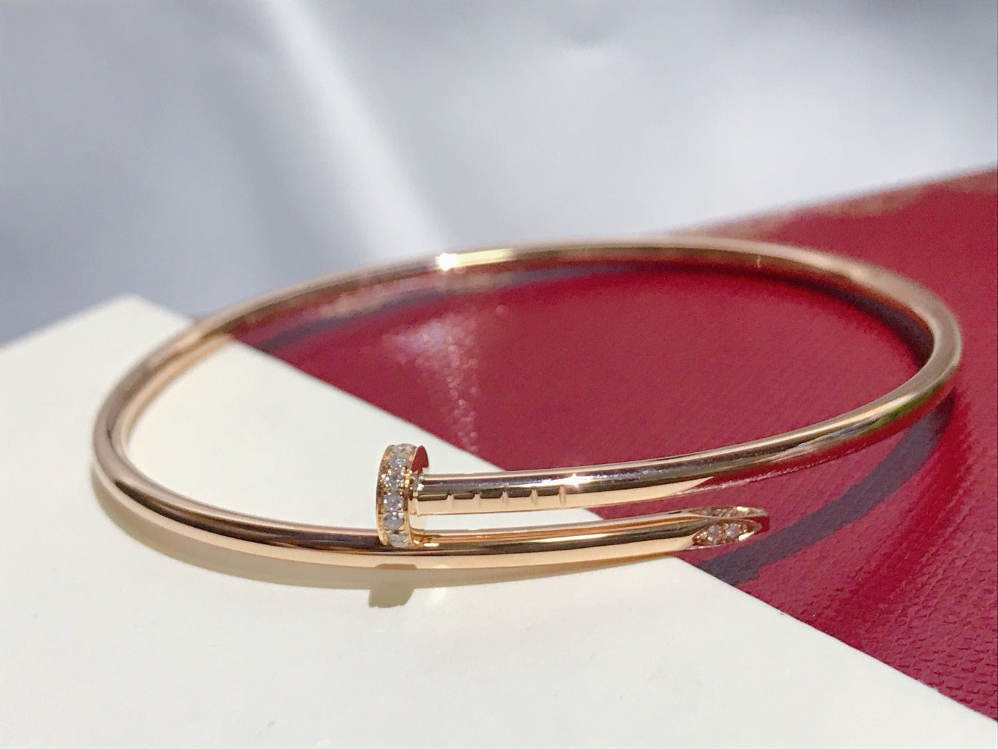 [Auream]JUSTE BRACELET 2.5MM DIAMONDS