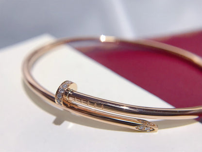 [Auream]JUSTE BRACELET 2.5MM DIAMONDS