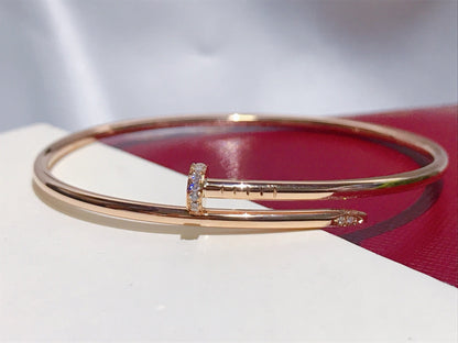 [Auream]JUSTE BRACELET 2.5MM DIAMONDS