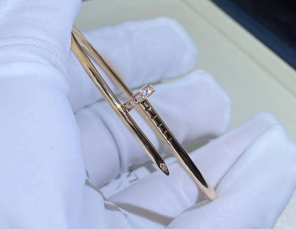 [Auream]JUSTE BRACELET 2.5MM DIAMONDS