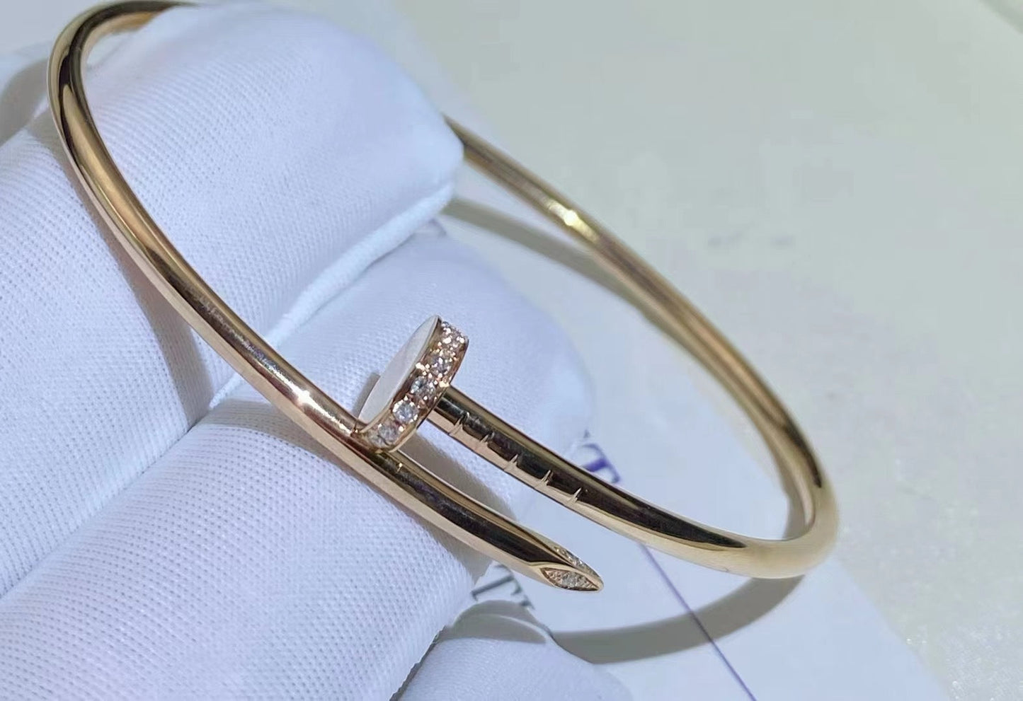 [Auream]JUSTE BRACELET 2.5MM DIAMONDS