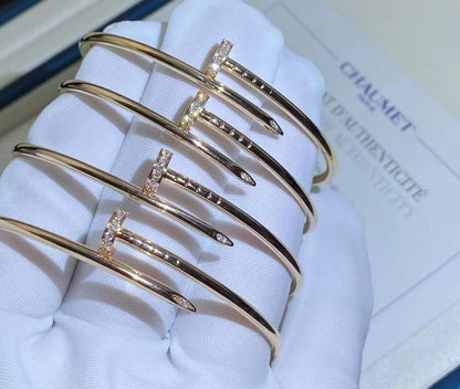 [Auream]JUSTE BRACELET 2.5MM DIAMONDS