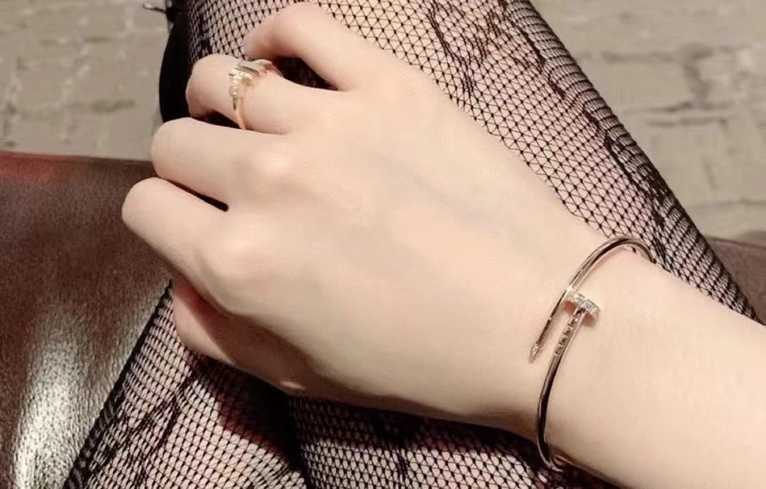 [Auream]JUSTE BRACELET 2.5MM DIAMONDS