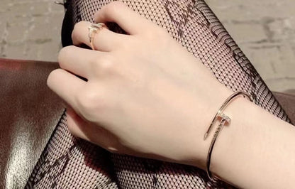 [Auream]JUSTE BRACELET 2.5MM DIAMONDS