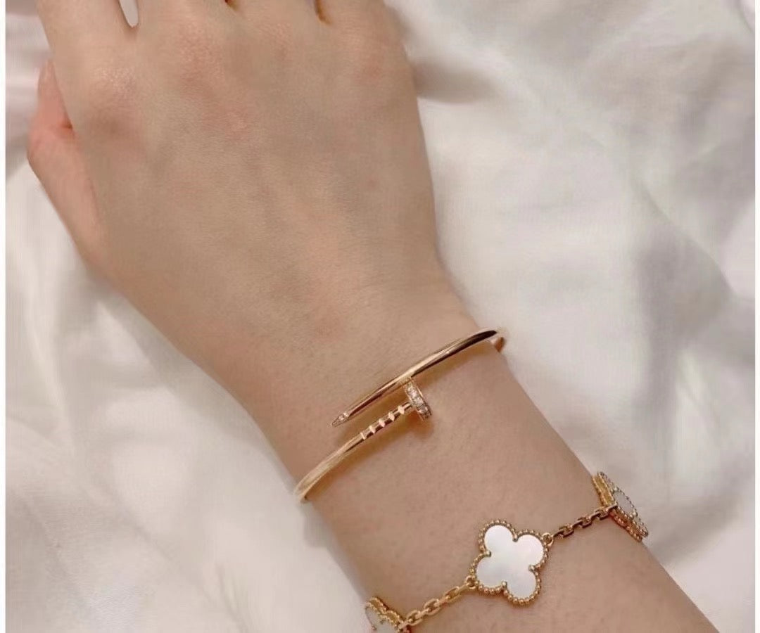 [Auream]JUSTE BRACELET 2.5MM DIAMONDS
