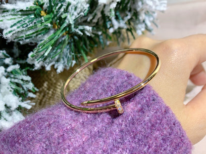 [Auream]JUSTE BRACELET 2.5MM DIAMONDS