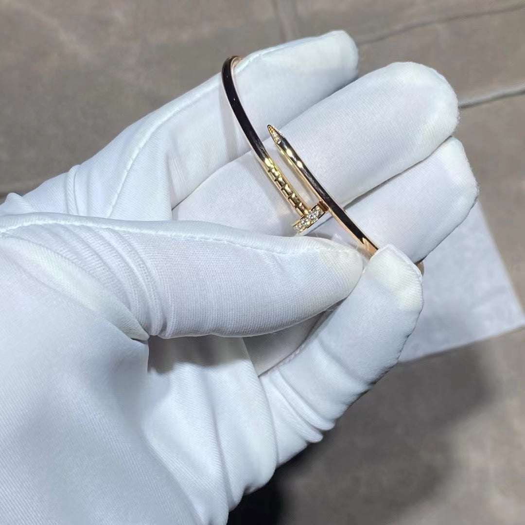 [Auream]JUSTE BRACELET 2.5MM DIAMONDS