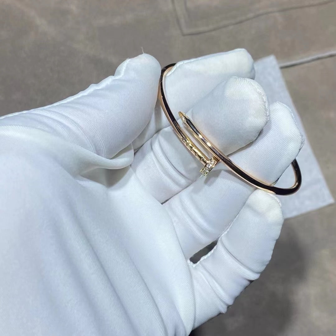[Auream]JUSTE BRACELET 2.5MM DIAMONDS