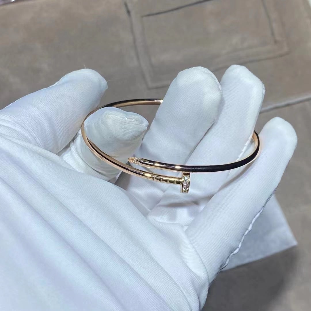 [Auream]JUSTE BRACELET 2.5MM DIAMONDS