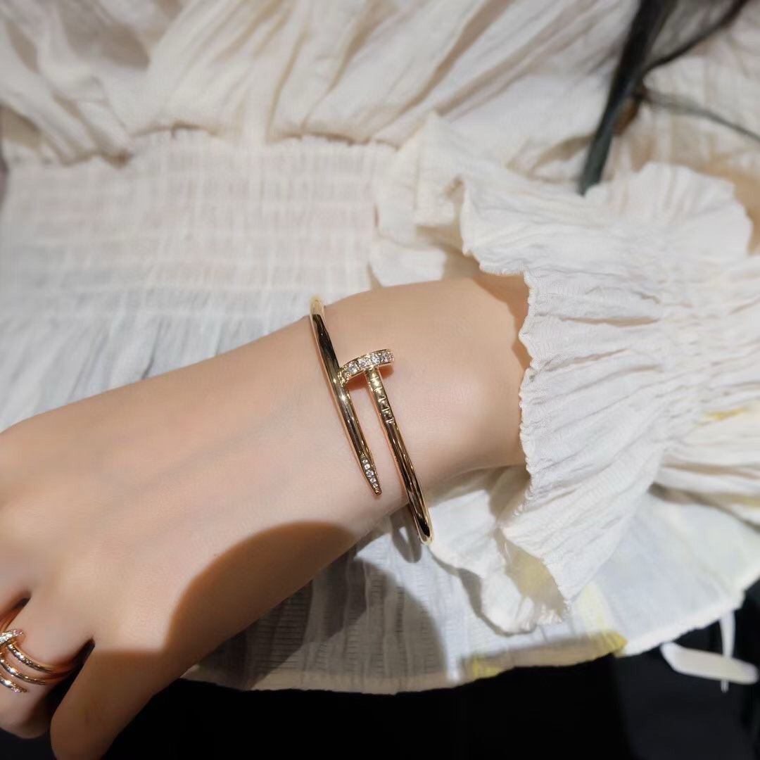 [Auream]JUSTE BRACELET 3.5MM DIAMONDS