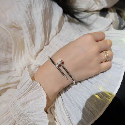 [Auream]JUSTE BRACELET 3.5MM DIAMONDS
