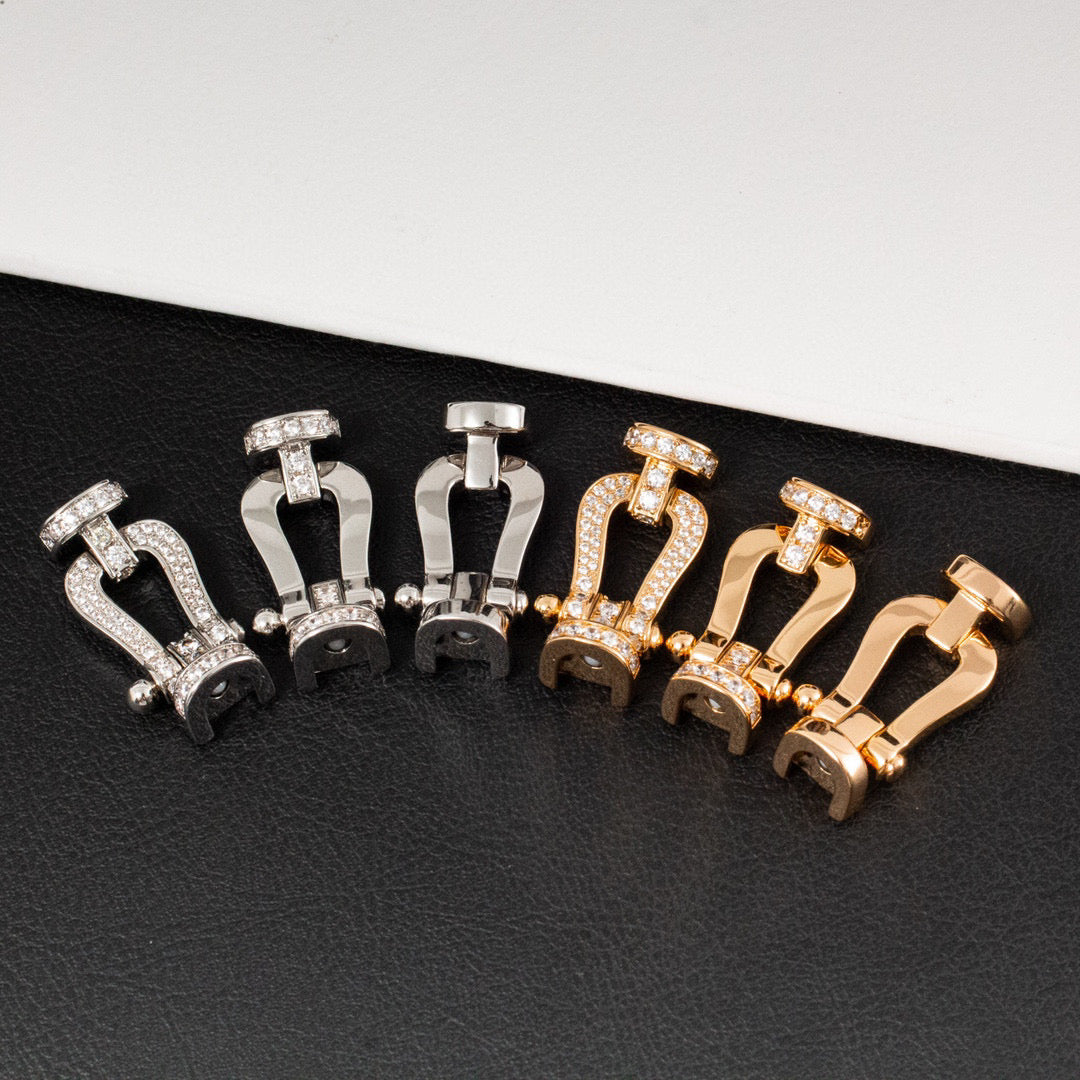 [Auream]FORCE LARGE HORSESHOE NO DIAMOND BRACELET GOLD