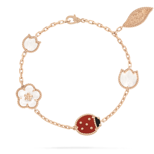 [Auream]LUCKY SPRING 5 MOTIF BRACELET