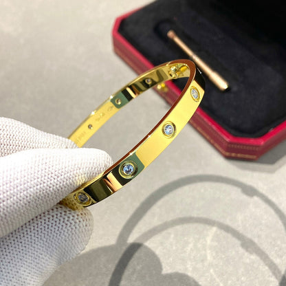 [Auream]LOVE BRACELET 6.1MM 10 DIAMONDS