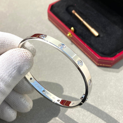 [Auream]LOVE BRACELET 6.1MM 10 DIAMONDS