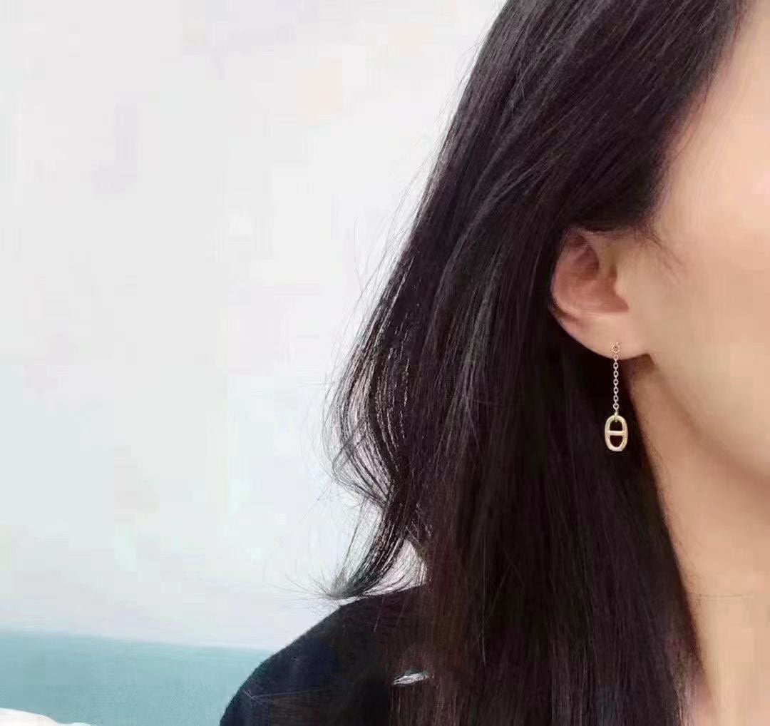[Auream]CHAINE TASSEL EARRINGS