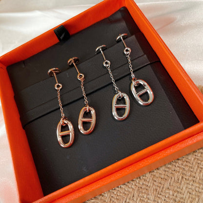 [Auream]CHAINE TASSEL EARRINGS